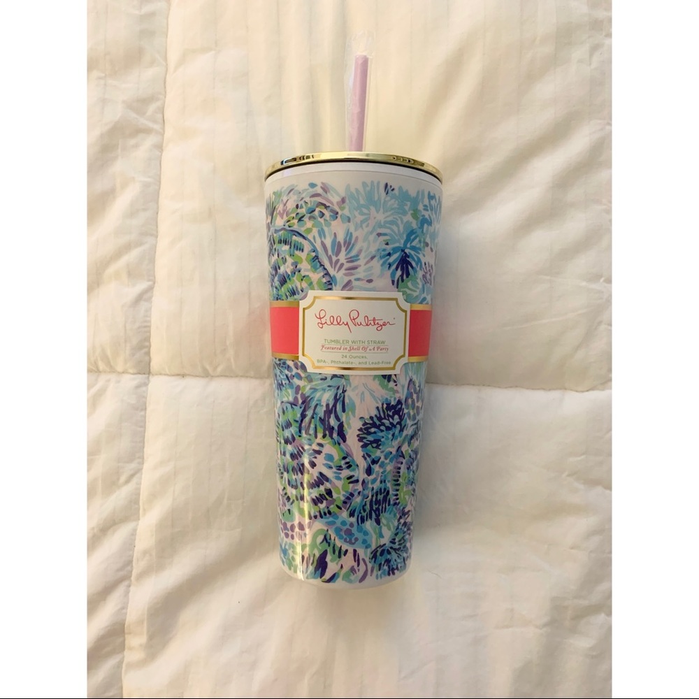 Lilly Pulitzer Reusable Tumbler